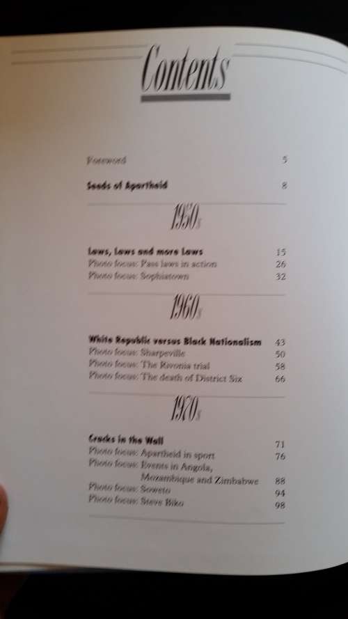 The Rise and Fall of Apartheid (Hard Cover)